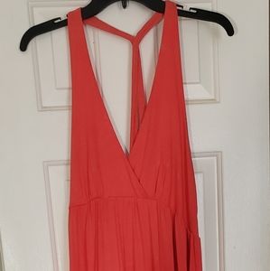 Racerback HiLo Maxi Dress